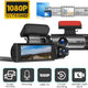 Dashcam Pro™ Full HD 1080P | Double Lentille, Sécurité et Images Cristallines