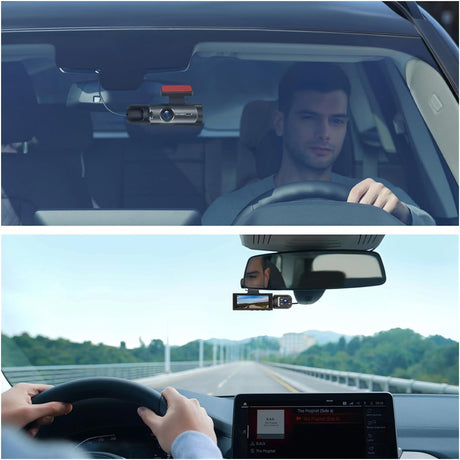 dashcam pro guide d'installation étape par étape pour fixer la caméra sur le pare-brise