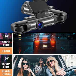 dashcam pro vision nocturne full HD 1080p pour des images nettes de nuit en conduite