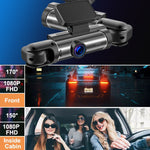dashcam pro vision nocturne full HD 1080p pour des images nettes de nuit en conduite