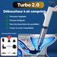 Turbo 2.0™ - Déboucheur à air comprimé avec pompe intégrée