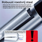 gros plan de la construction robuste en acier inoxydable du déboucheur turbo 2.0