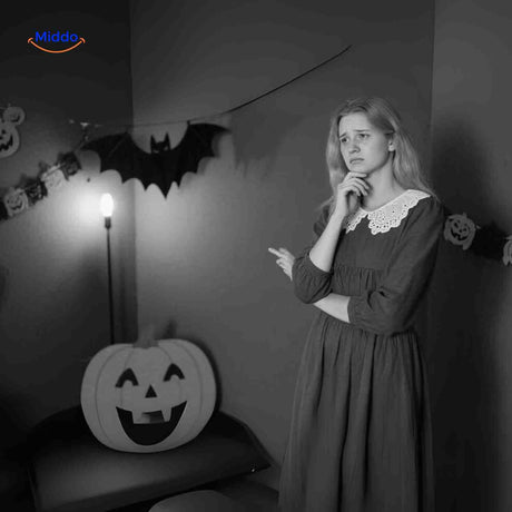 décoration d'ambiance halloween avec chauves-souris 3d lumineuses led pour une atmosphère sinistre