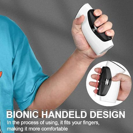 design ergonomique de la poignée de l'entraineur de poigne gripmaster pro pour une prise confortable