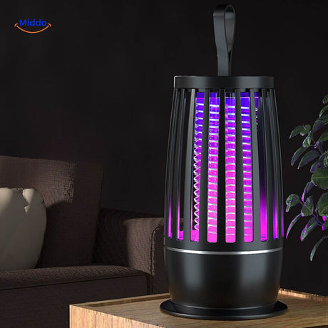désinsectiseur électrique UV avec port USB, vue du produit sur fond neutre