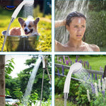 douche portable écologique au design économe en eau pour réduire la consommation