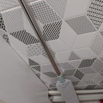 EasyClean uitschuifbare stofdoek reinigt muur en plafond