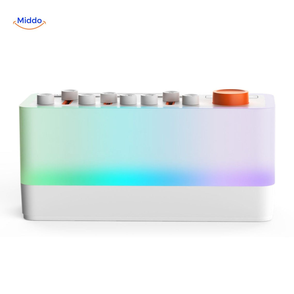 enceinte lumineuse bluetooth pour la chambre ou la détente, diffuse musique et lumière douce