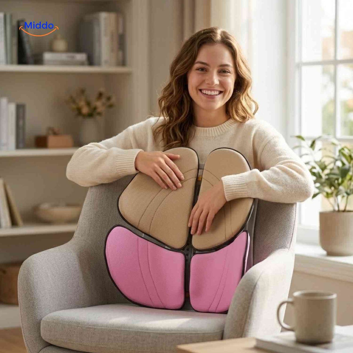 Coussin lombaire ErgoRest ergonomique et réglable, vue 04