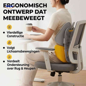 Coussin lombaire ErgoRest ergonomique et réglable, vue 01
