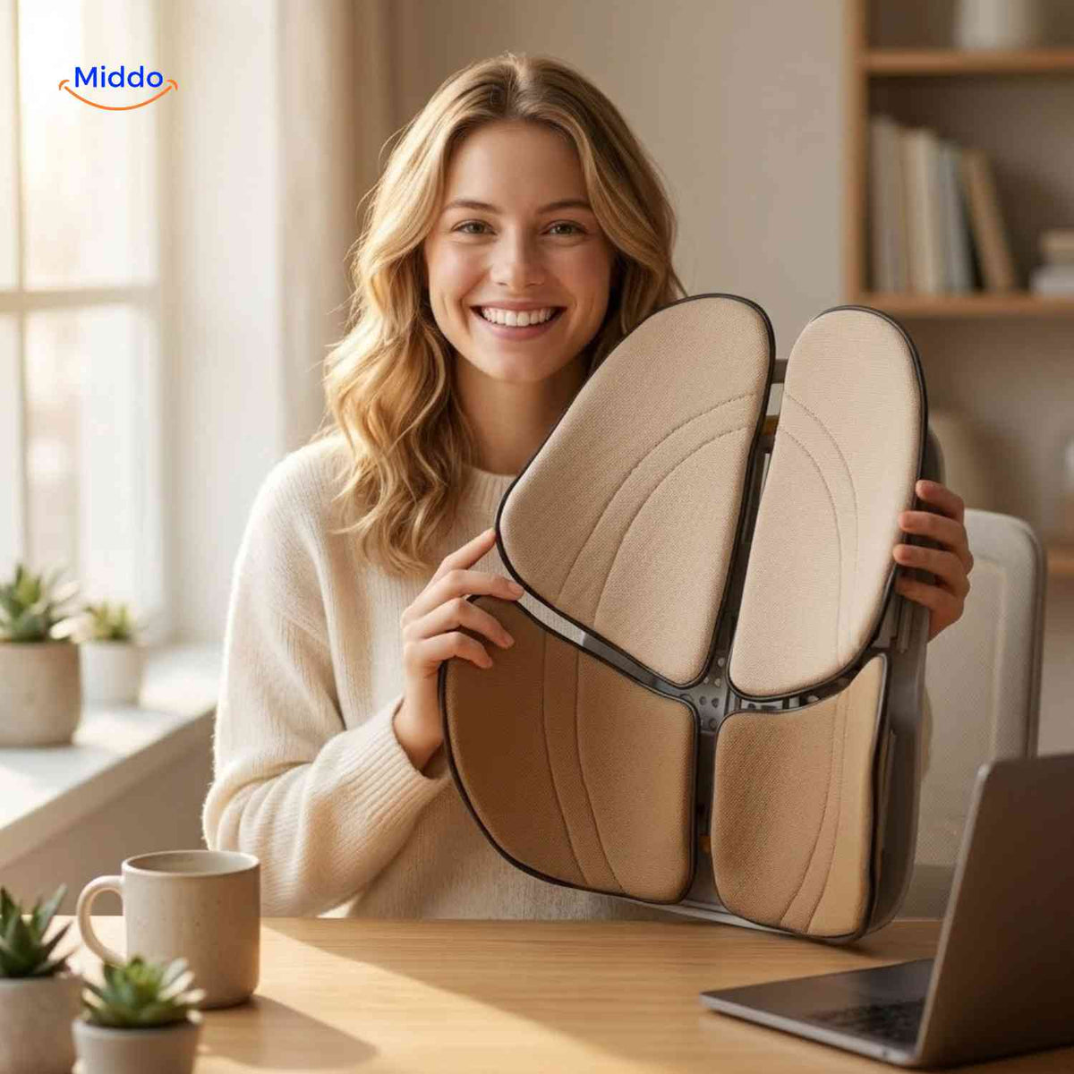 Coussin lombaire ErgoRest ergonomique et réglable, vue 05