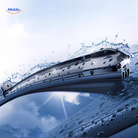 essuie-glace optimisé pour la pluie garantissant une conduite sécurisée par mauvais temps