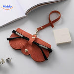 étui à lunettes CompactVision coloris orange, photo produit sur fond blanc