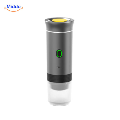 machine à expresso portable 3-en-1 utilisée avec une capsule de café