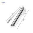 ferme-porte hydraulique réglable avec ouverture jusqu'à 150 degrés, en acier inoxydable