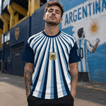 Maillot supporter FIFA Coupe du Monde 2026 Argentine rétro maillot de football pour homme