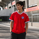 Maillot supporter FIFA Coupe du Monde 2026 Chili rouge maillot de football pour homme