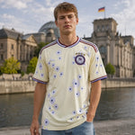 Maillot supporter FIFA Coupe du Monde 2026 Allemagne crème maillot de football pour homme