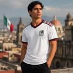 Maillot supporter FIFA Coupe du Monde 2026 Mexique blanc maillot de football pour homme