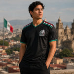 Maillot supporter FIFA Coupe du Monde 2026 Mexique noir maillot de football pour homme