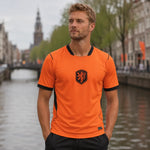 Maillot supporter FIFA Coupe du Monde 2026 Pays-Bas orange maillot de football pour homme