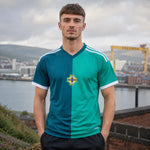 Maillot supporter FIFA Coupe du Monde 2026 Irlande du Nord vert maillot de football pour homme