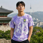 Maillot supporter FIFA Coupe du Monde 2026 Corée du Sud violet maillot de football pour homme