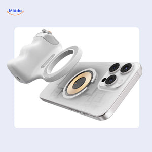 support magnétique compatible magsafe pour fixer instantanément l'iphone ou un smartphone android