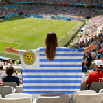flagora cape uruguay drapeau cape stade supporter www.middo.fr