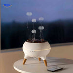 flamora diffuser avond gebruik met afstandsbediening www.middo.nl