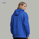 fleecora hoodie dos hoodie bleu www.middo.fr