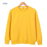 fleecora hoodie casual sweat zonder capuche www.middo.fr