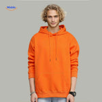 fleecora hoodie orange hoodie model casual www.middo.fr