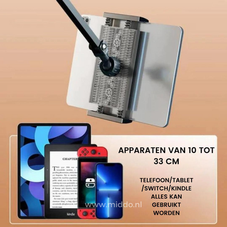 flexarm compatible avec téléphone, tablette, nintendo switch et kindle pour tous vos appareils