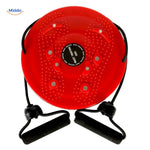 FlexiTwist Appareil de fitness avec massage magnétique pour améliorer vos abdominaux et sculpter votre silhouette Middo