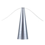 fly fan chasse-mouches coloris argent sur fond blanc vue produit