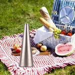 fly fan repas sans insectes utilisé lors d'un pique-nique avec fruits et pain pour protéger les aliments