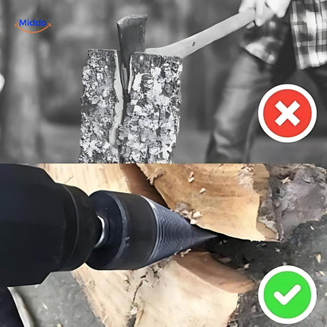 design ergonomique du foret powersplit pour une utilisation confortable et sans effort