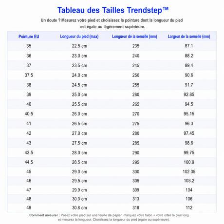 Trendstep™ | Chaussures élégantes, confortables et polyvalentes