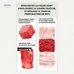 Slicora™ Set de découpe à viande | Manuel, tranches fines et multifonction