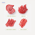 Slicora™ Set de découpe à viande | Manuel, tranches fines et multifonction