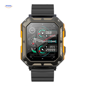 Galaxy Armor™ – Acier bamboo · Orange