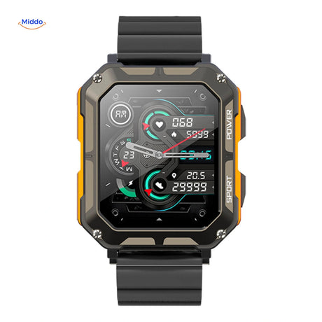 Galaxy Armor™ – Acier bamboo · Orange