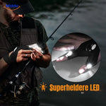 aperçu des fonctions des gants led : éclairage, interrupteur, sangle réglable et résistance