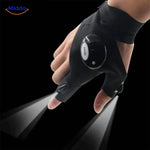 gants led avec fonction lumière activée par un interrupteur marche/arrêt facilement accessible
