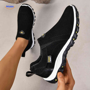 Chaussures homme Stridex à enfiler en suède, jaune, vue 16