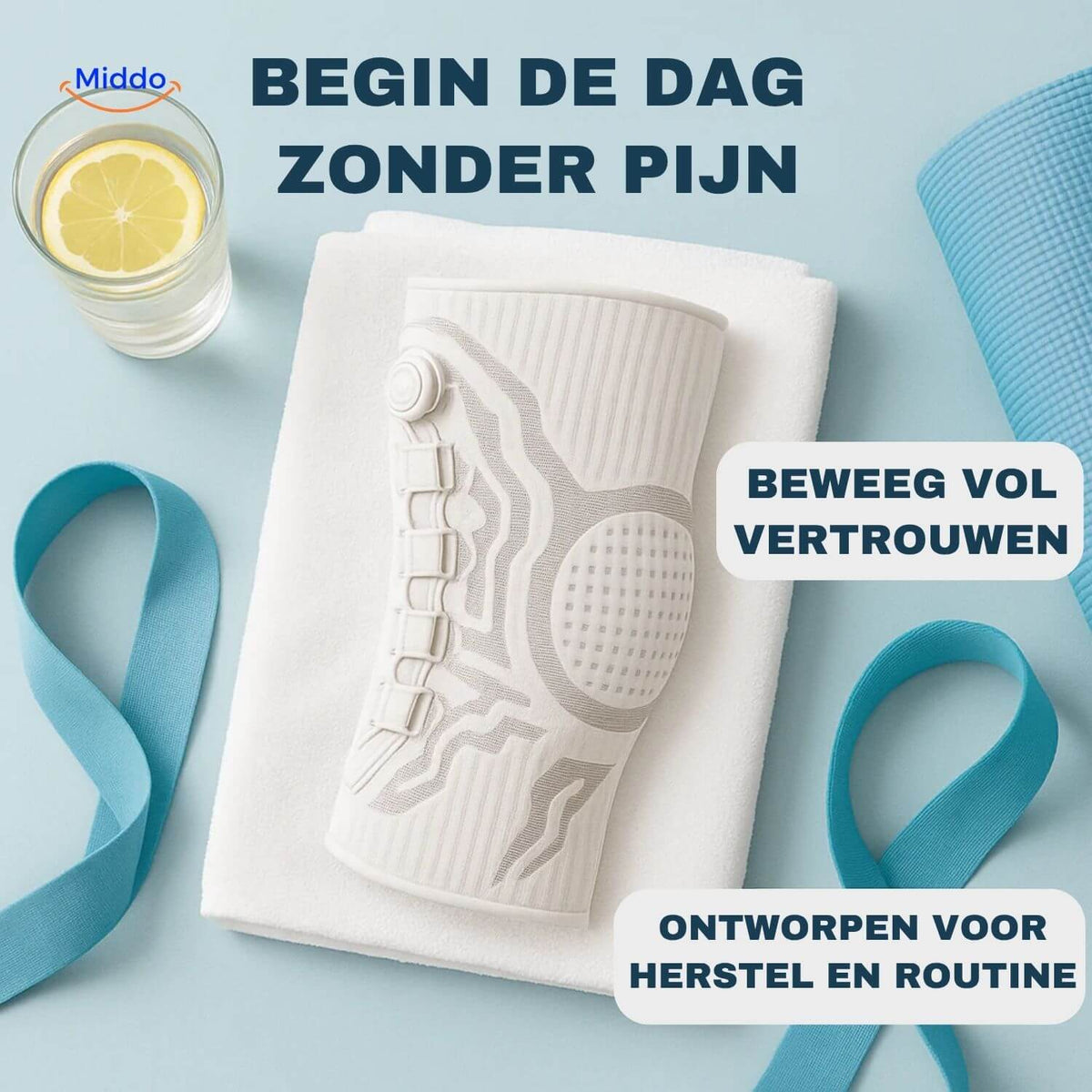 genouillère de sport offrant un double soutien et une protection optimale du genou