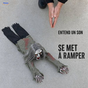 GhostEcho™ commence à ramper lorsqu’il entend un son