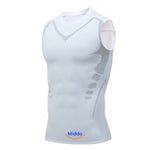 gilet de compression powervest coloris blanc pour améliorer la posture et augmenter l'énergie