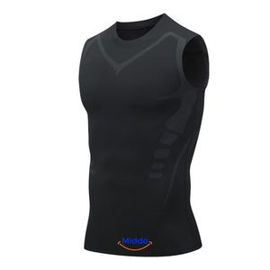 gilet de compression powervest coloris noir pour renforcer les muscles et améliorer la posture